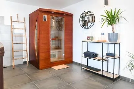 شقة Bonheur Et Charme Spa-sauna Forfait 2h Inclus كينتزهيم