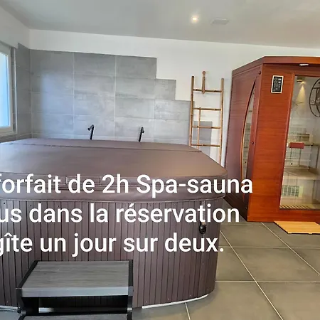 Bonheur Et Charme Spa-sauna Forfait 2h Inclus كينتزهيم