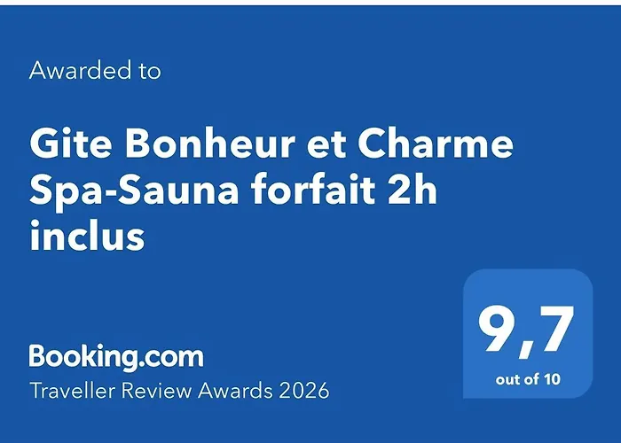 Bonheur Et Charme Spa-sauna Forfait 2h Inclus *